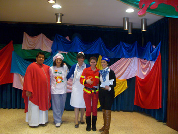 Monitores del Carnaval.